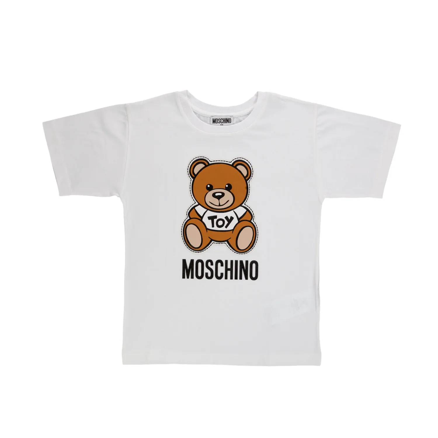 Moschino Unisex Teddy Bear White T-Shirt