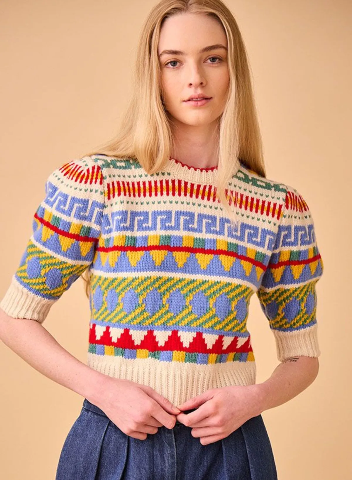 Odette Sweater - Kent Fairisle