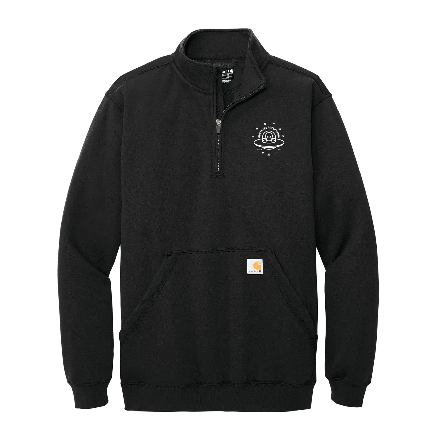 Out There Advertising Carhartt Midweight 1/4-Zip Mock Neck Sweatshirt