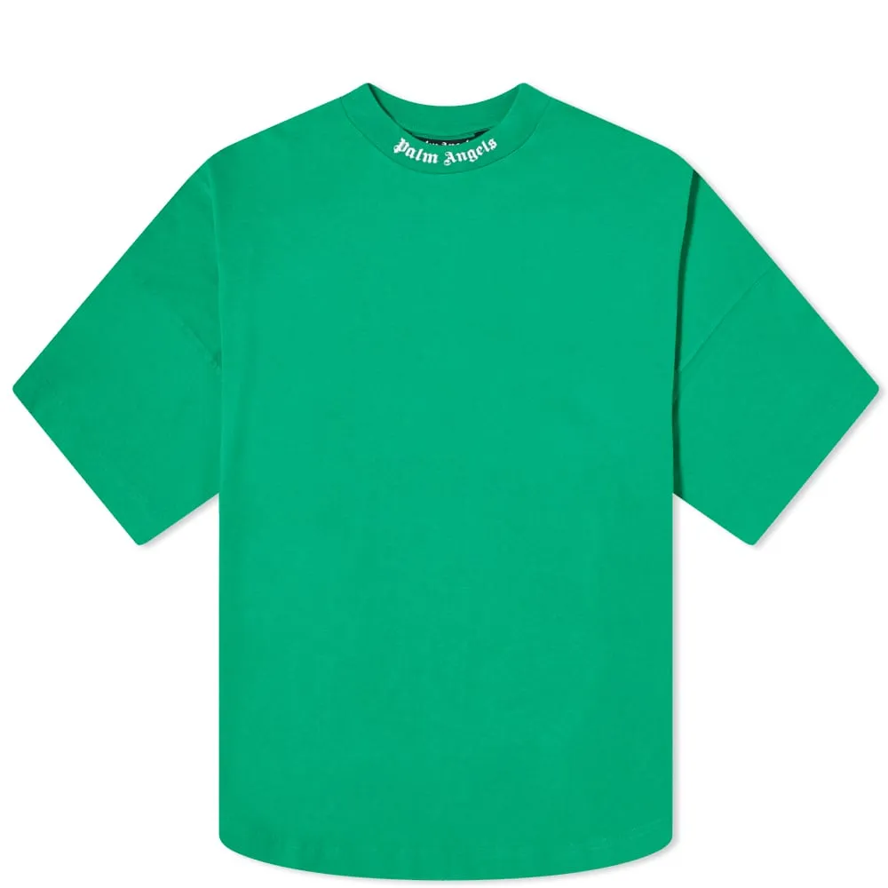 Palm Angels Mock Neck OversizeGreen