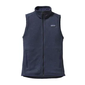 Patagonia Women's Better Sweater Fleece Vest 25887 New Navy