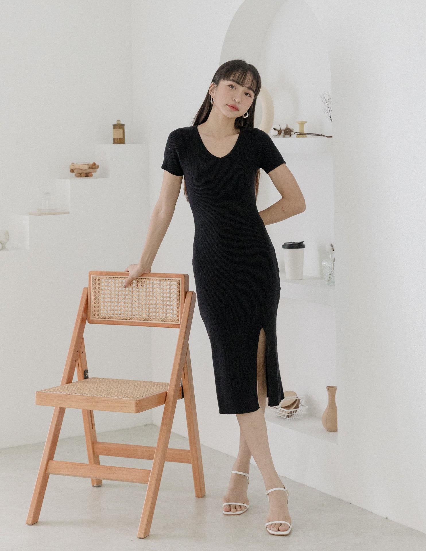 Phyllis Dress in Black