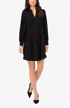 Pintuck Popover Dress