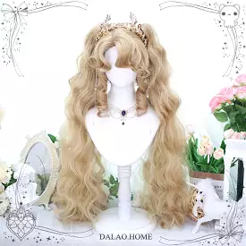 Princess Series Long Blonde Queen Lolita Wig ON986