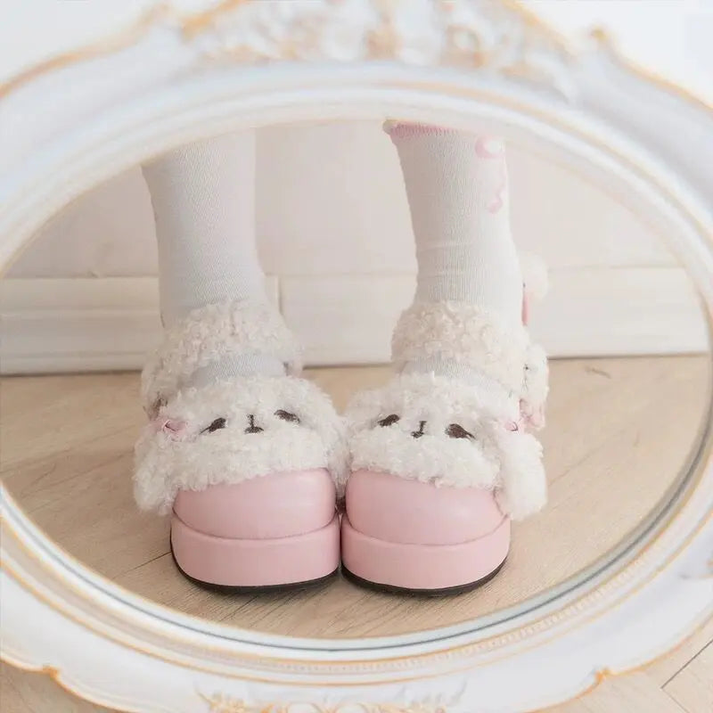 Puppy Plush Lolita Shoes