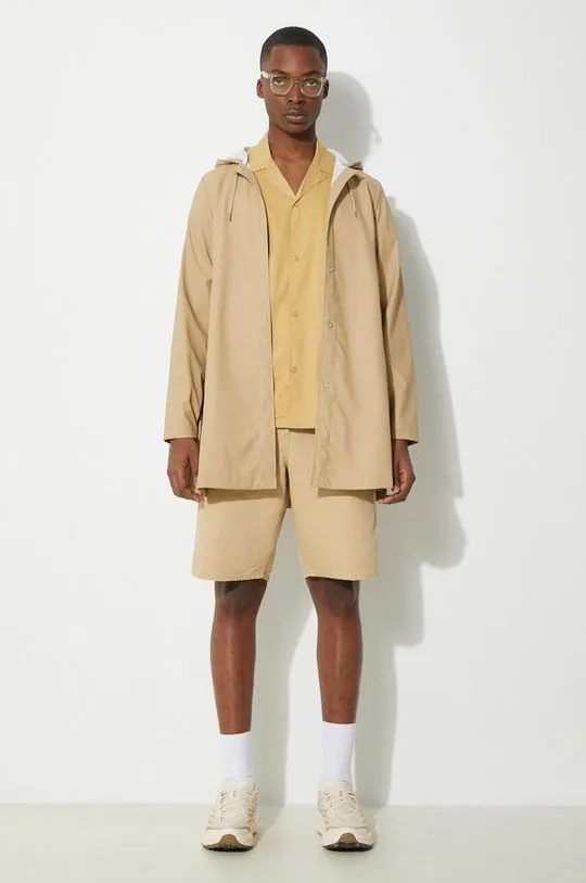 Rains jacket beige color