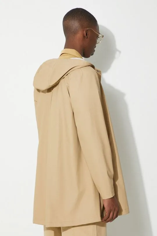 Rains jacket beige color