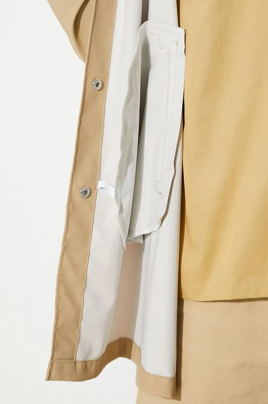 Rains jacket beige color