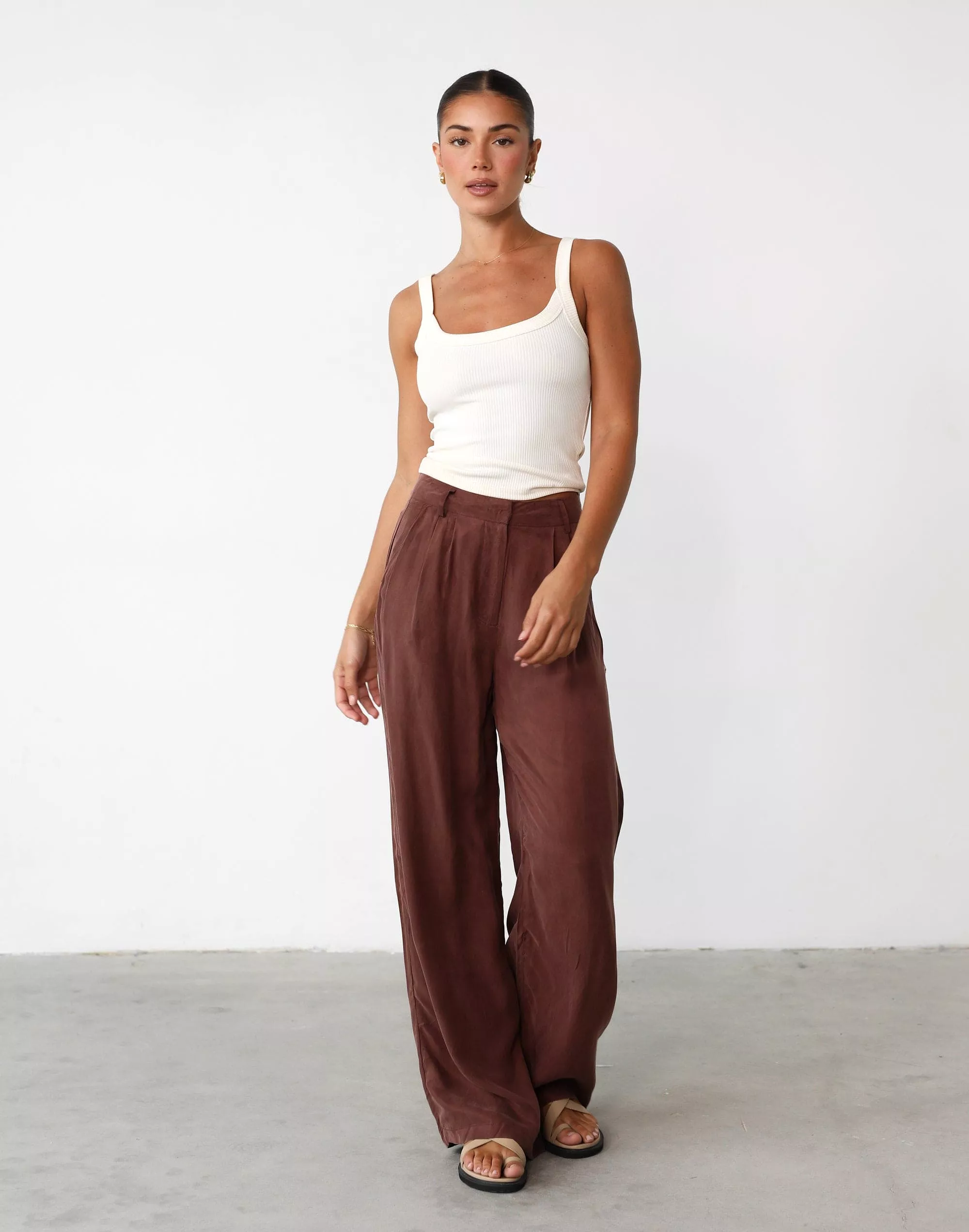 Ranna Pants (Chestnut)