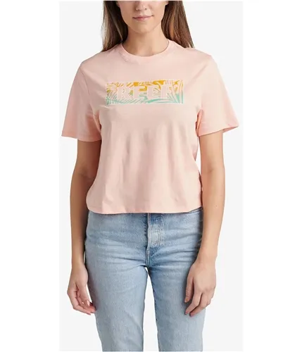 Reef Womens Sara Cropped Graphic T-Shirt