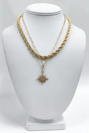 Remarkable Muse Star Chain Layered Necklace