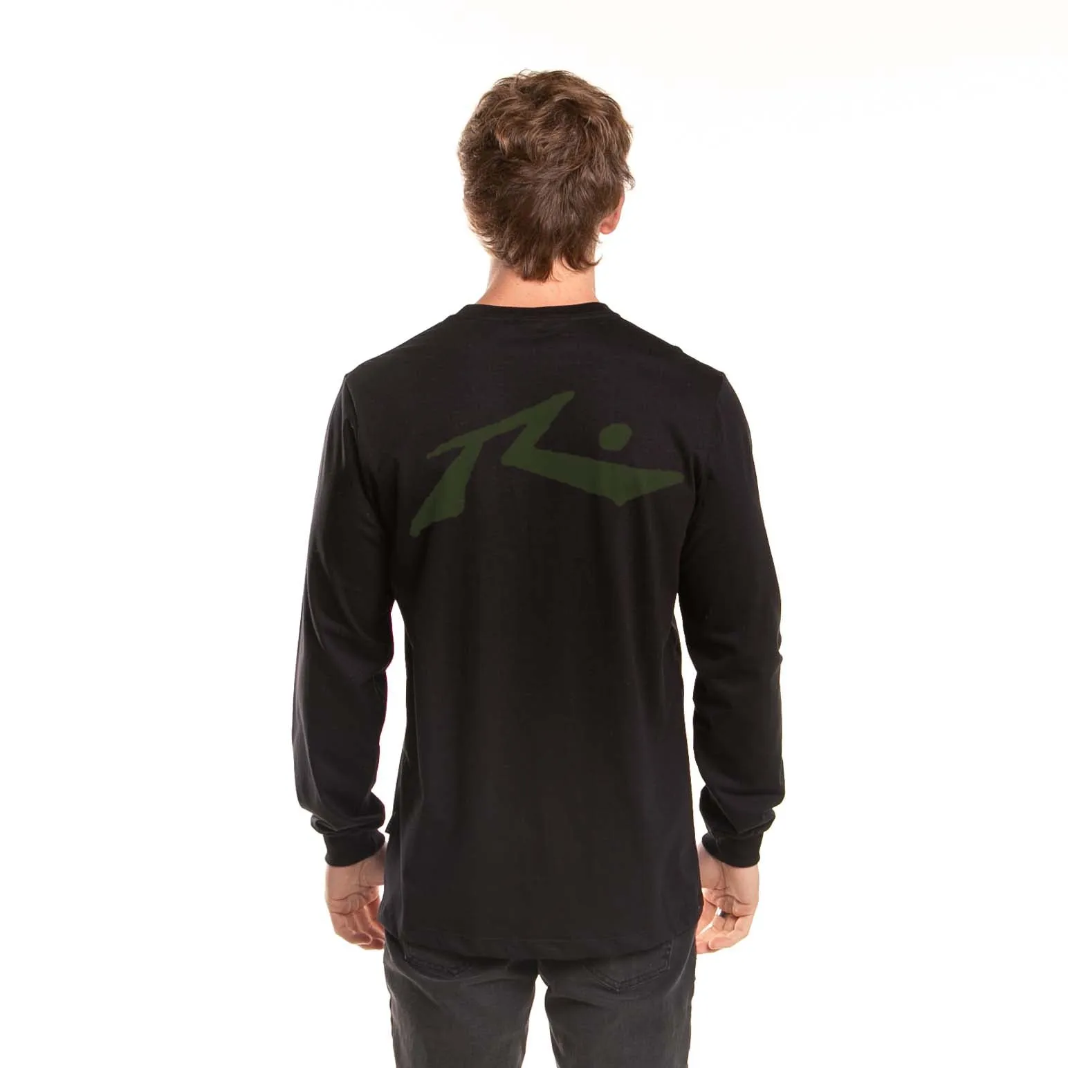 Remera Ml Rusty Competition Ls Tee Black/Army