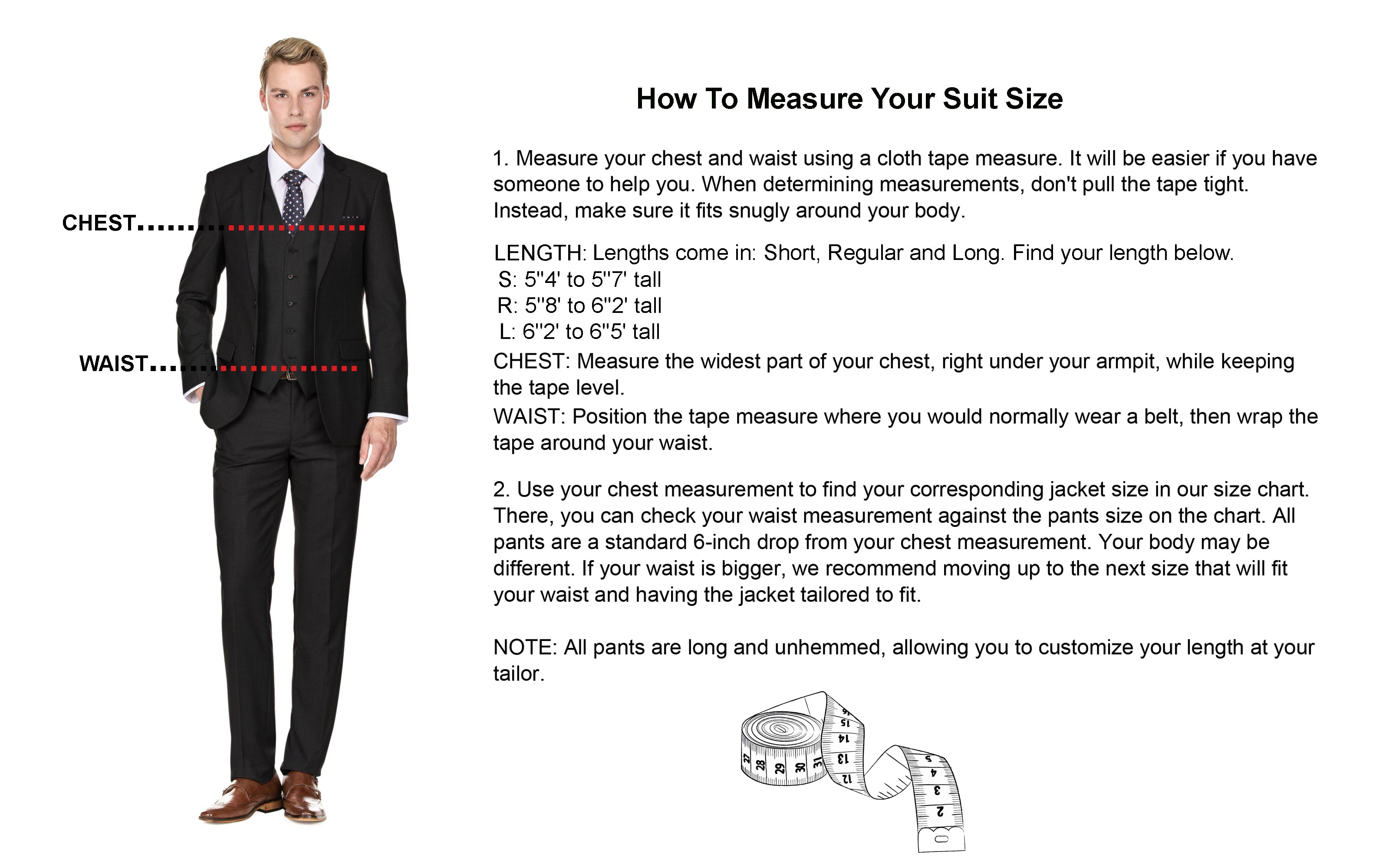 Slim Fit 3PC Brown Check Suit