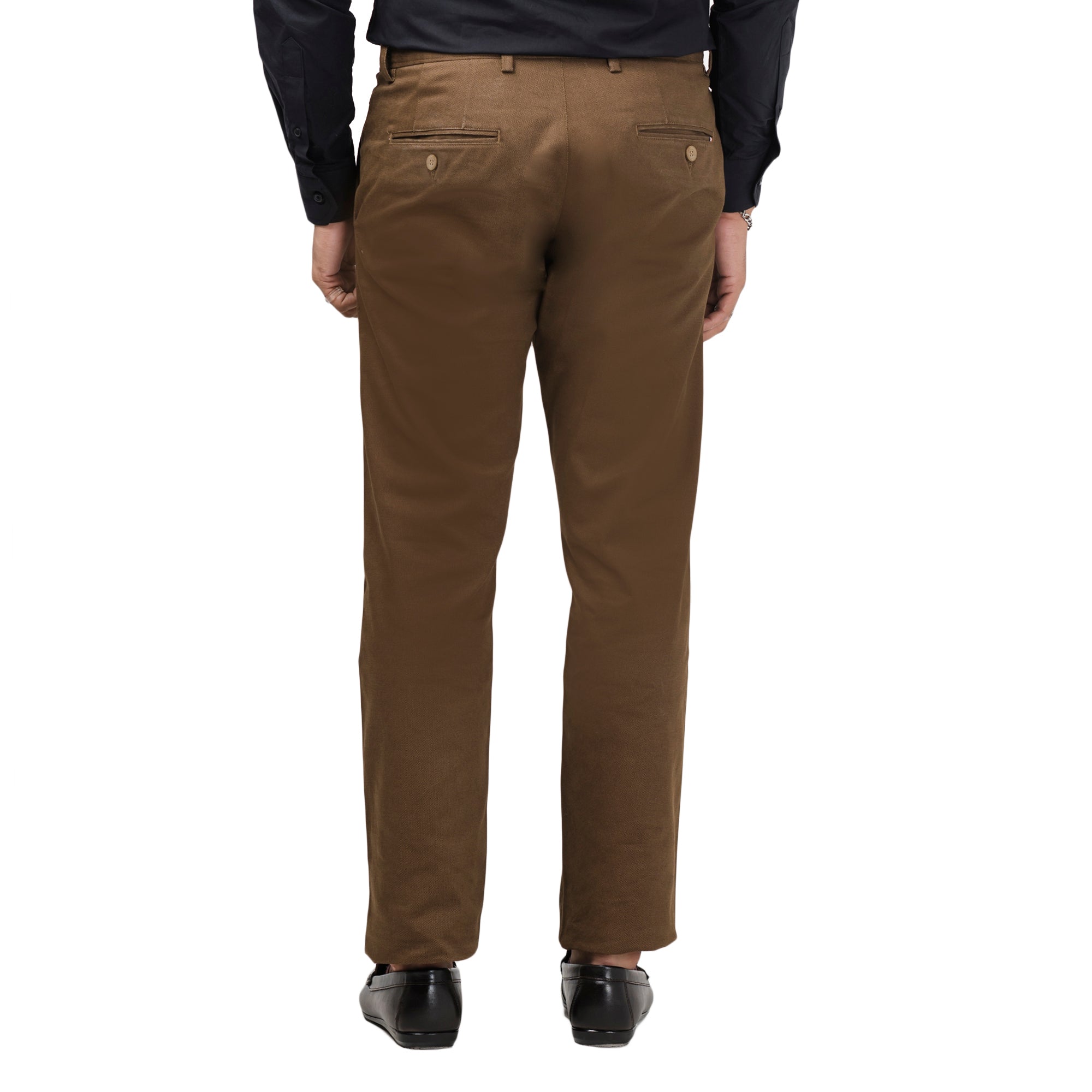 Slim Fit Brown Chinos