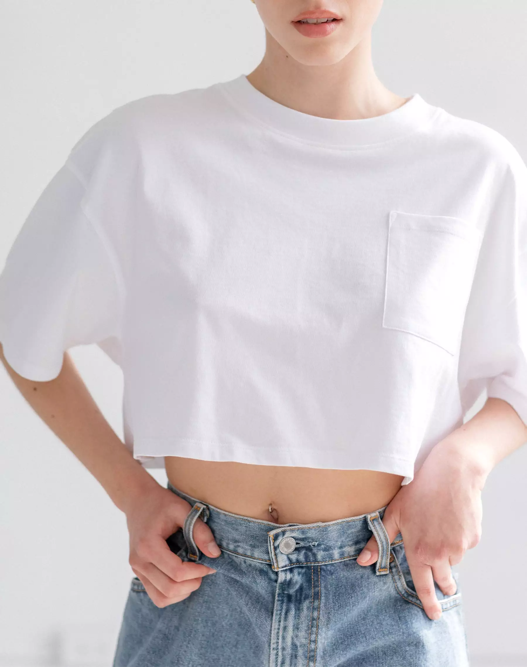 Super Cropped Boxy Tee