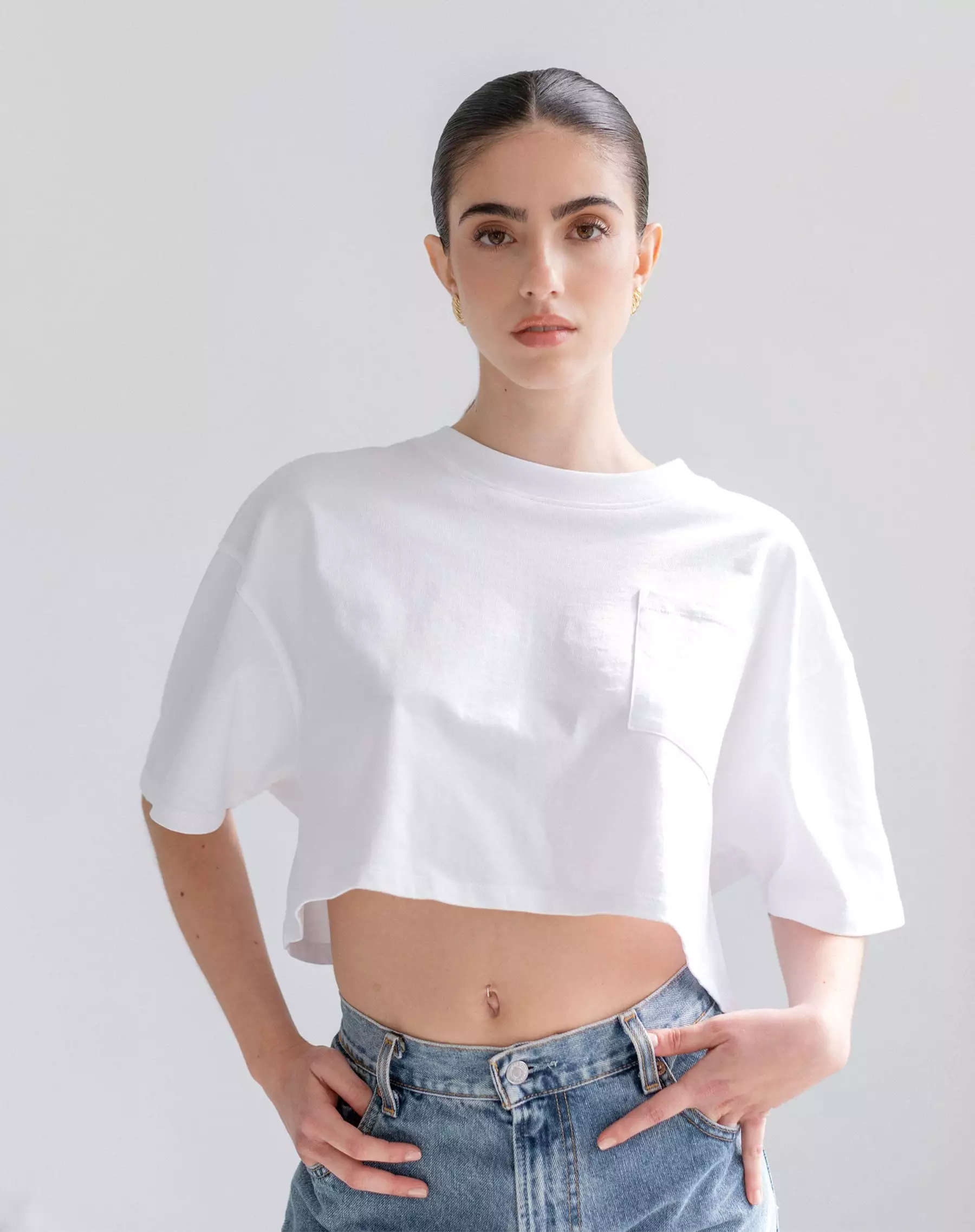 Super Cropped Boxy Tee