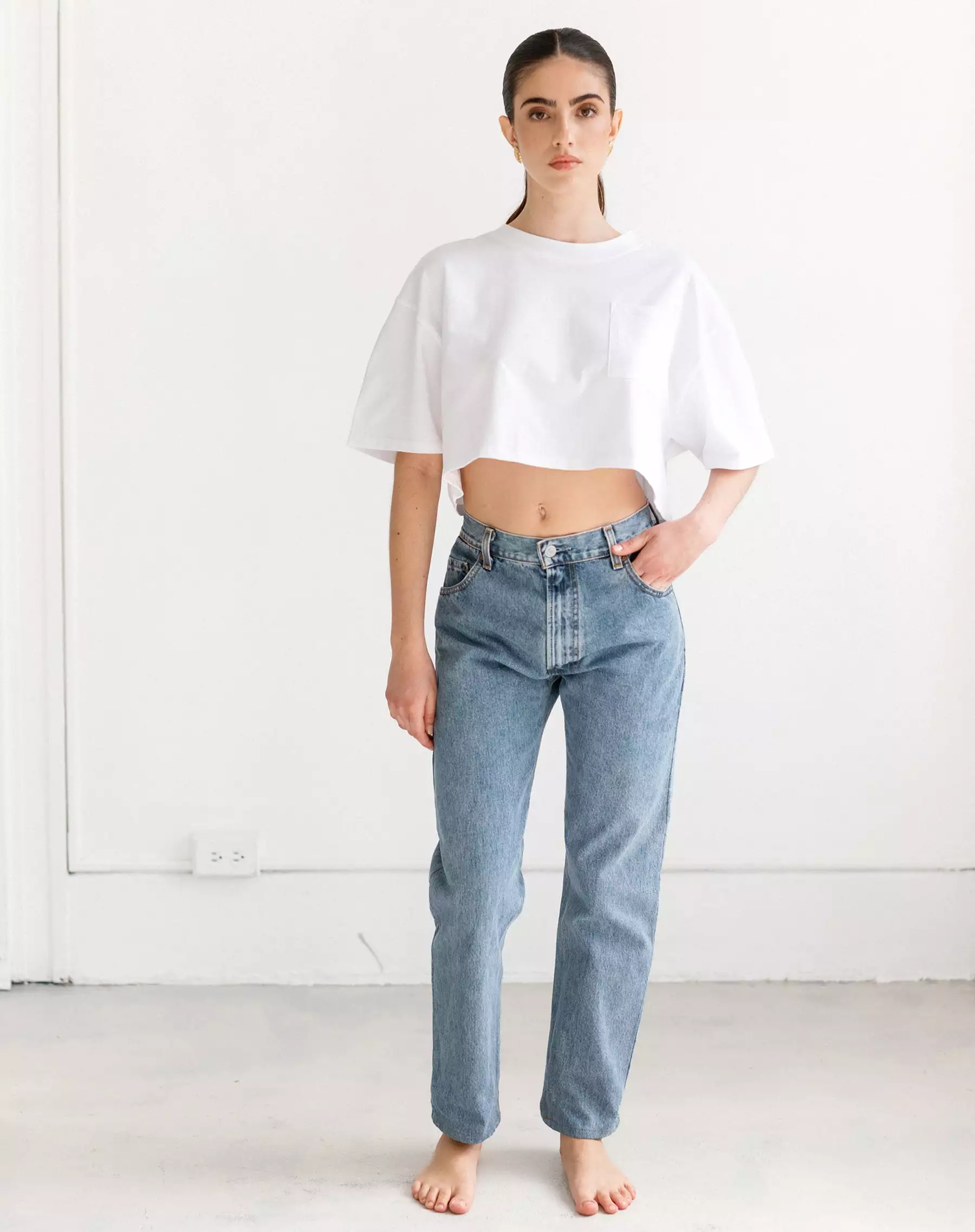 Super Cropped Boxy Tee