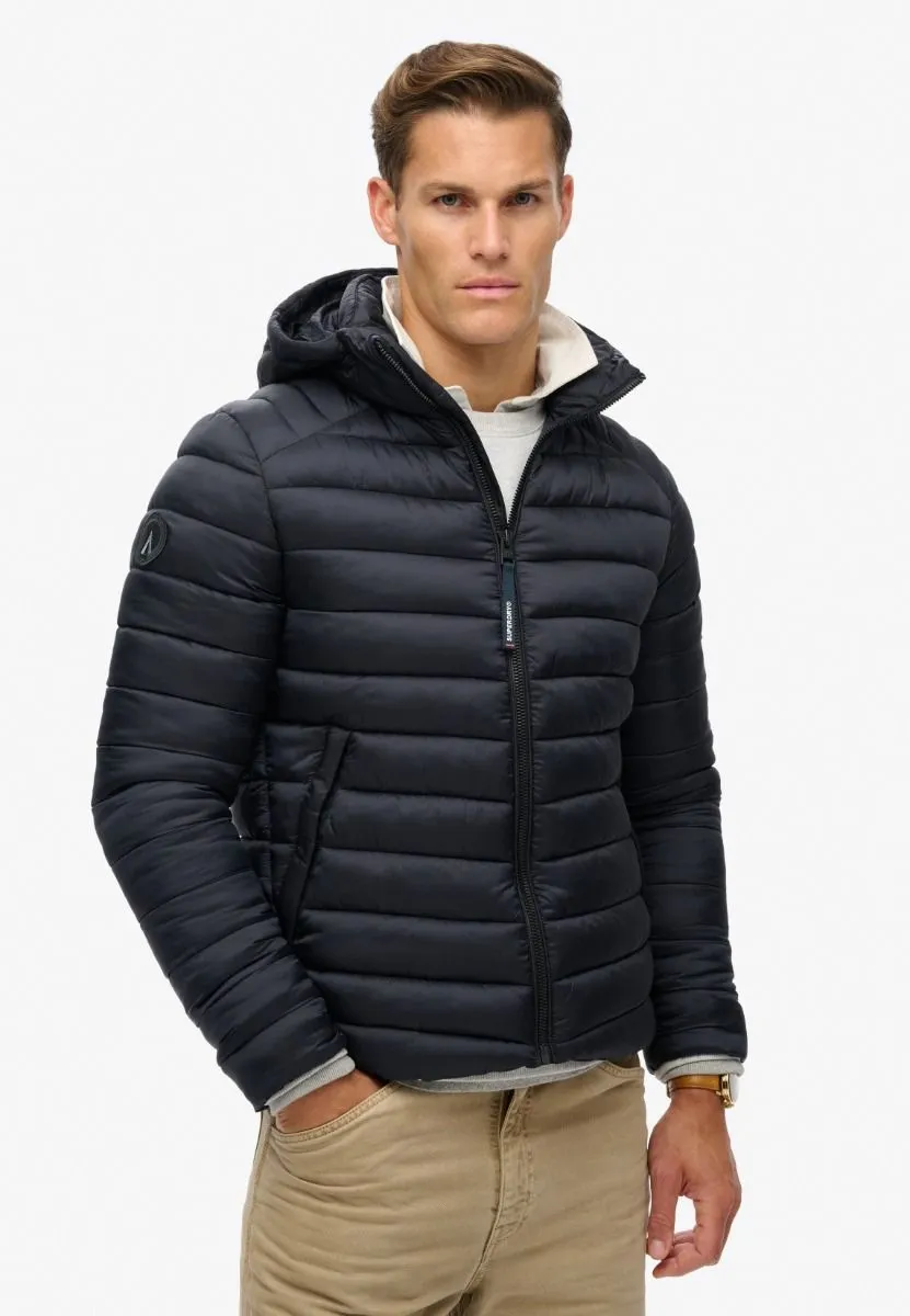 Superdry Hooded Fuji Sport Padded Jacket Eclipse Navy