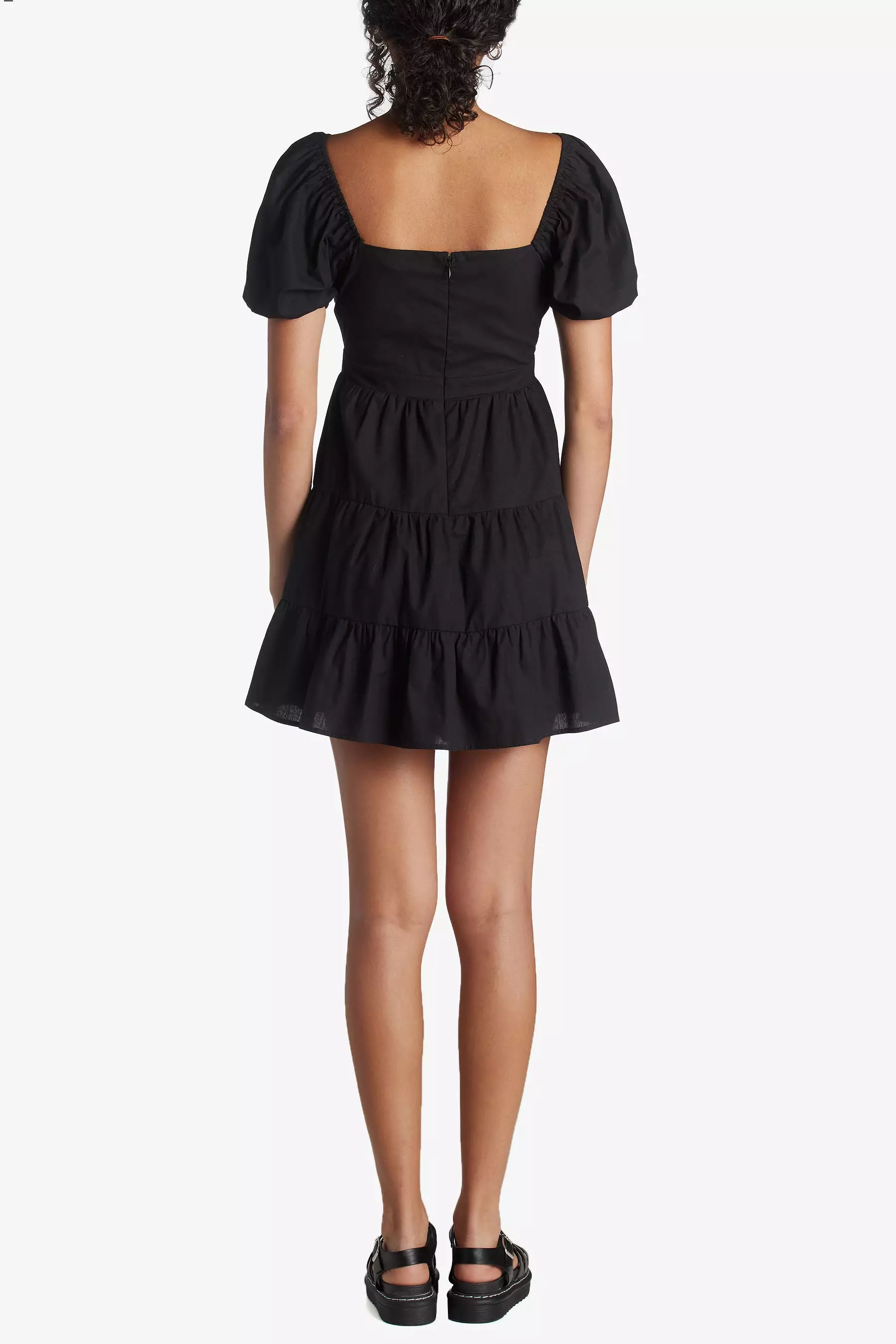 Sweetheart Neckline Mini Dress