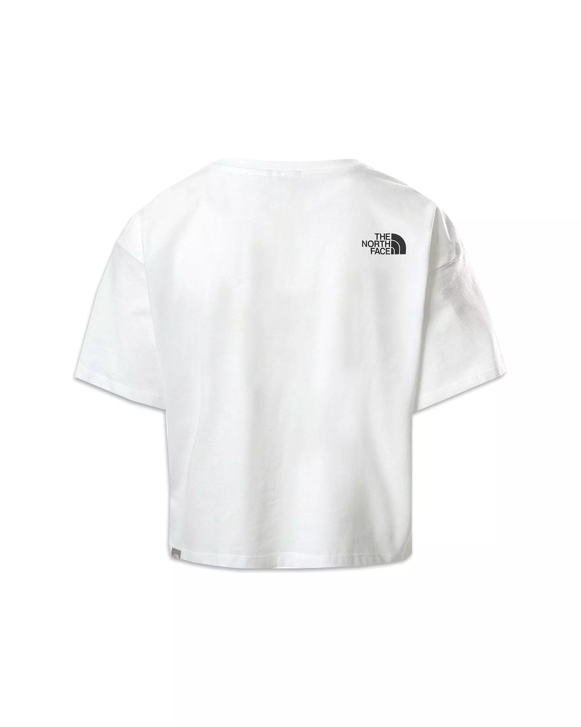 T-Shirt Donna The North Face Cropped Simple Dome Tee Bianco