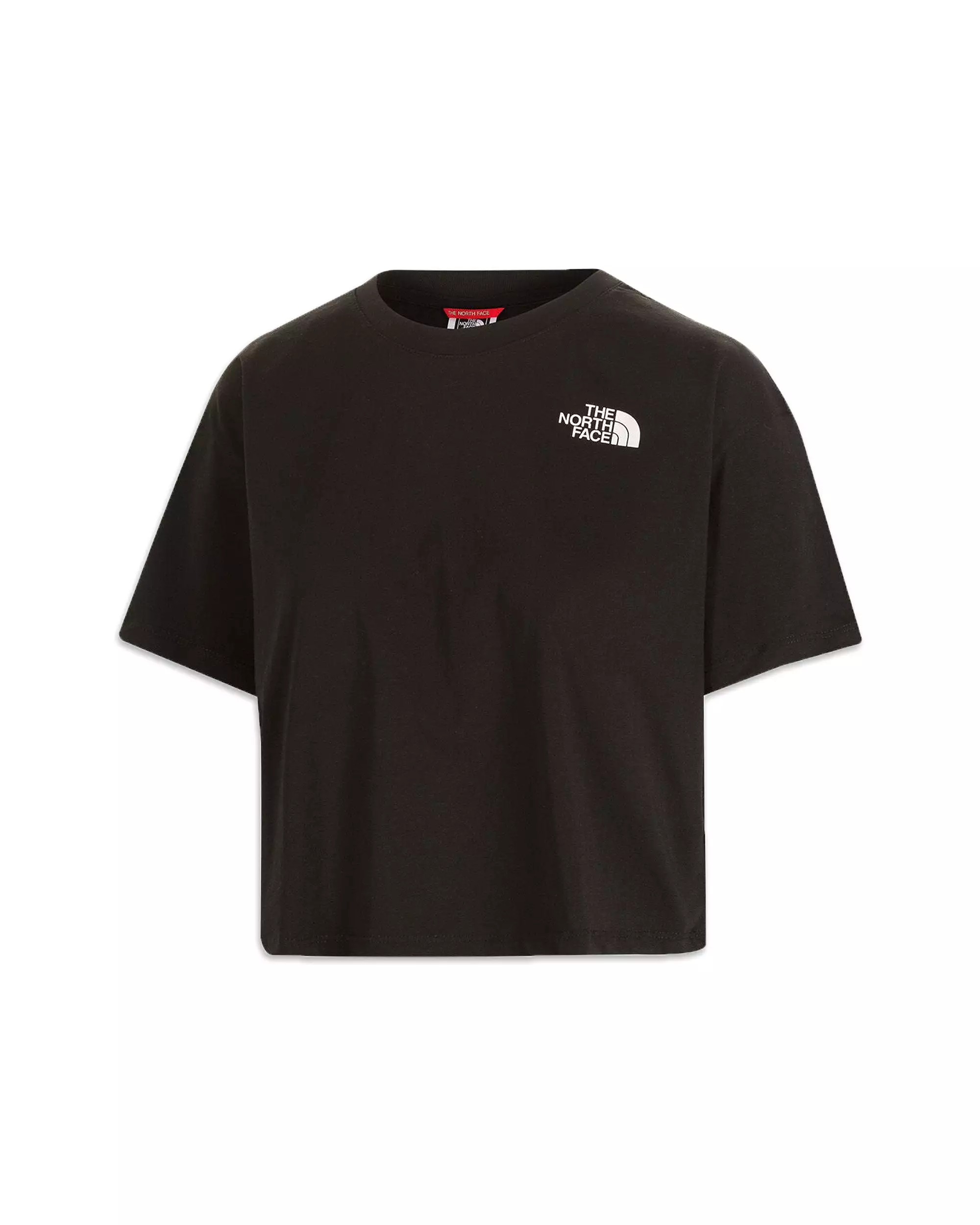 T-Shirt Donna The North Face Cropped Simple Dome Tee Nero