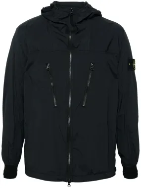 TECHNICAL FABRIC HOODED JACKET