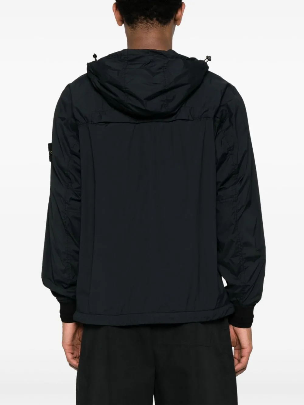 TECHNICAL FABRIC HOODED JACKET