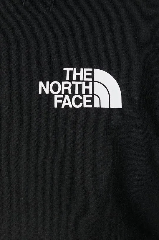 The North Face t-shirt W Simple Dome Cropped Slim Tee women’s black color NF0A87U4JK31