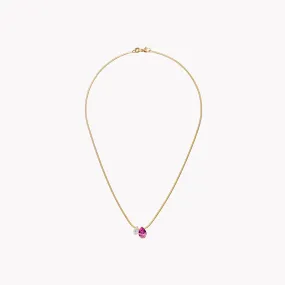 The Pink Sapphire Muse Duo Pendant