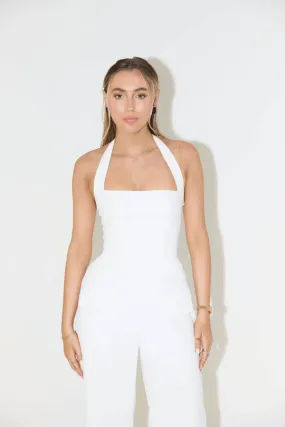 The Ultimate Muse Halter Top White