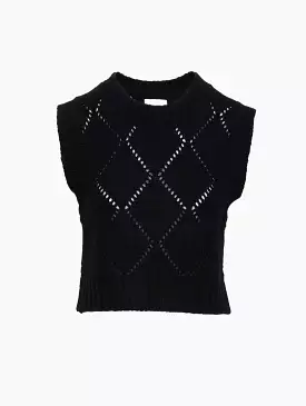 Tyree Diamond Pattern Vest