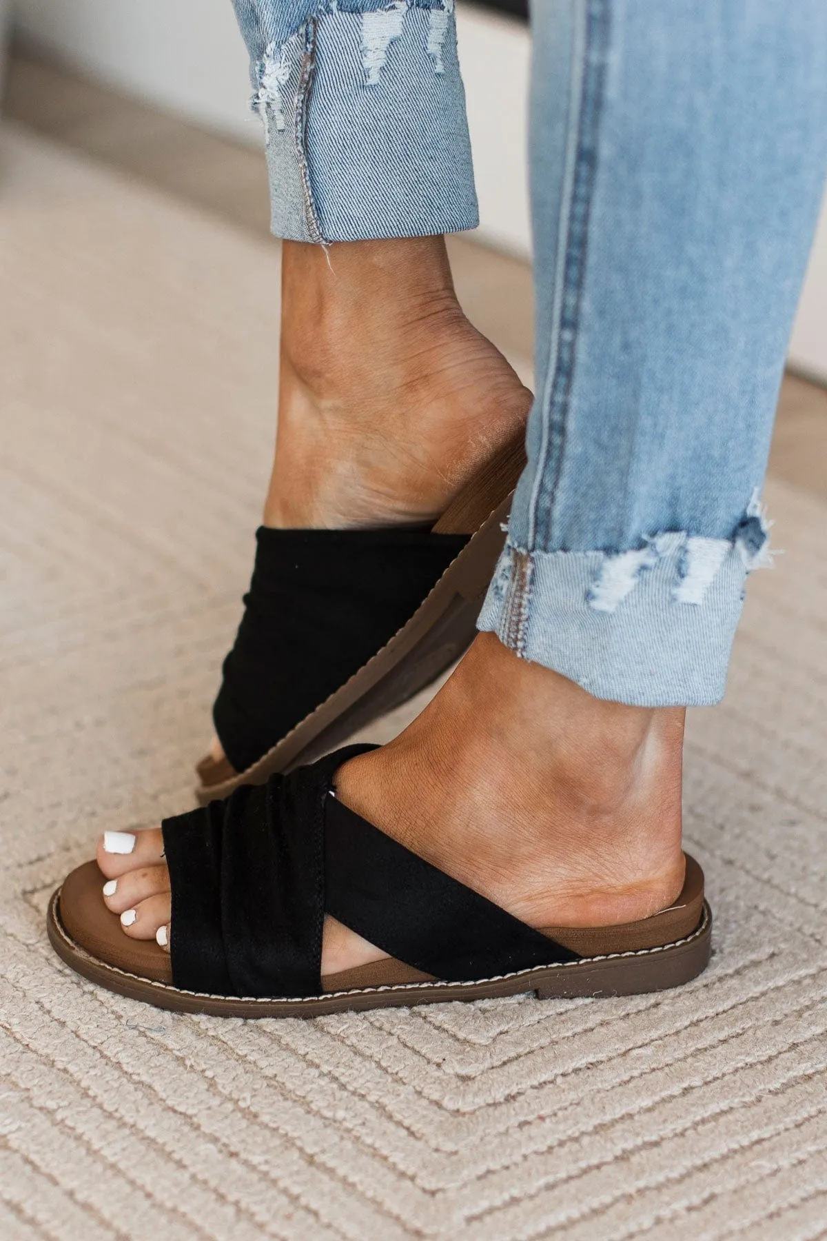 Very G Jolene Sandals- Black