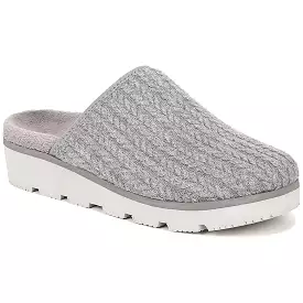 Vionic Womens Sakura Braided Knit Slide Slippers