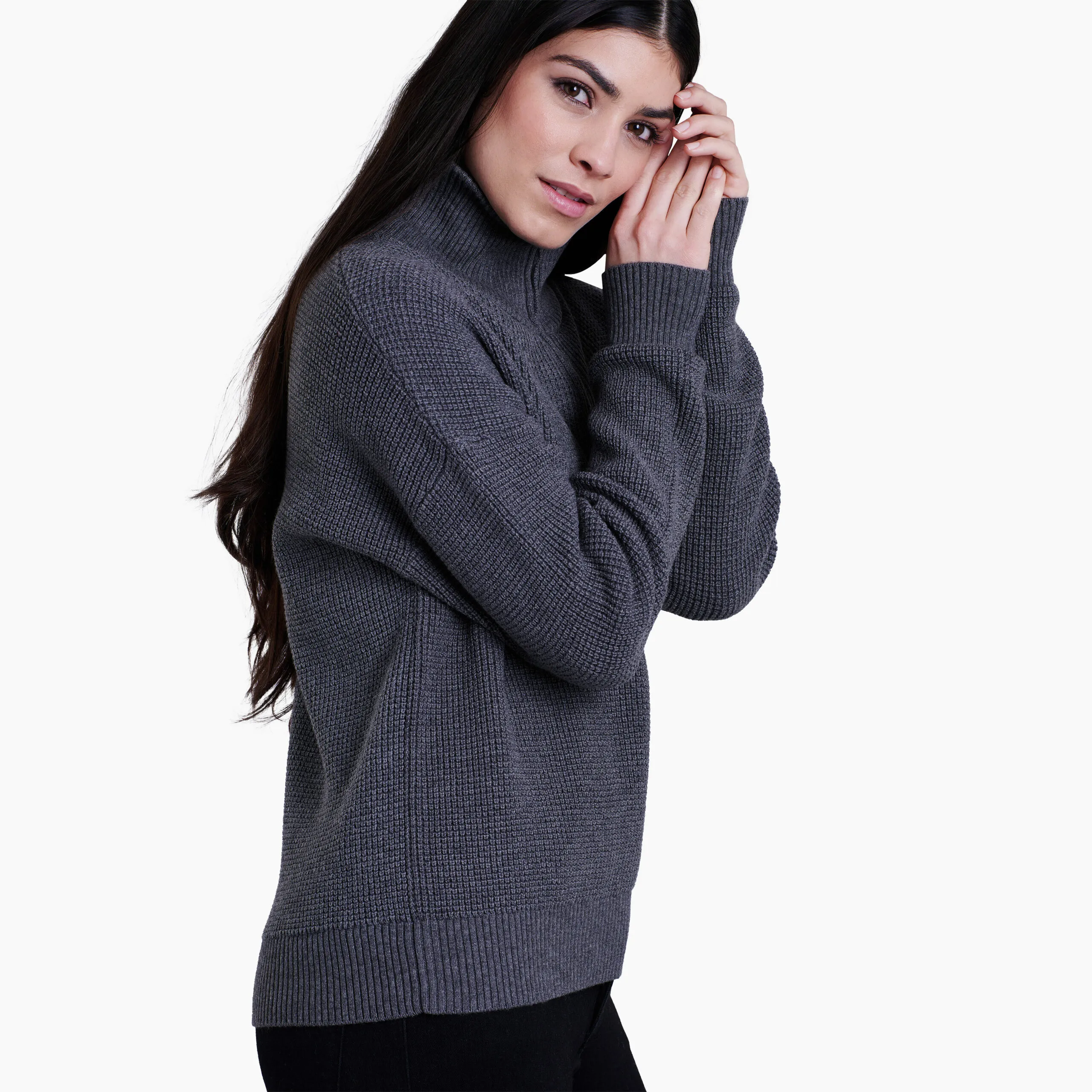 Womens KÜHL NORDA™ 1/4 ZIP SWEATER