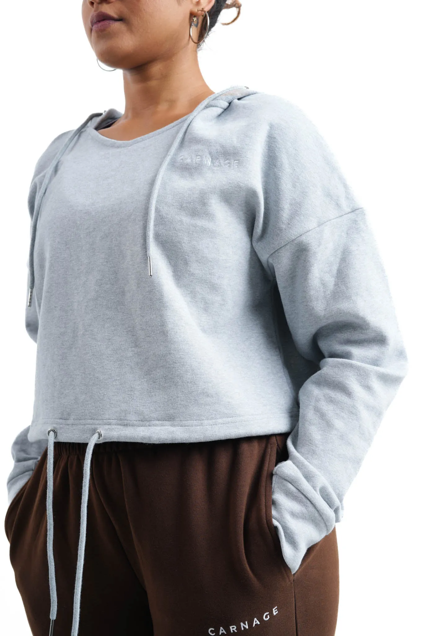 Women's Premium Crop Hoodie