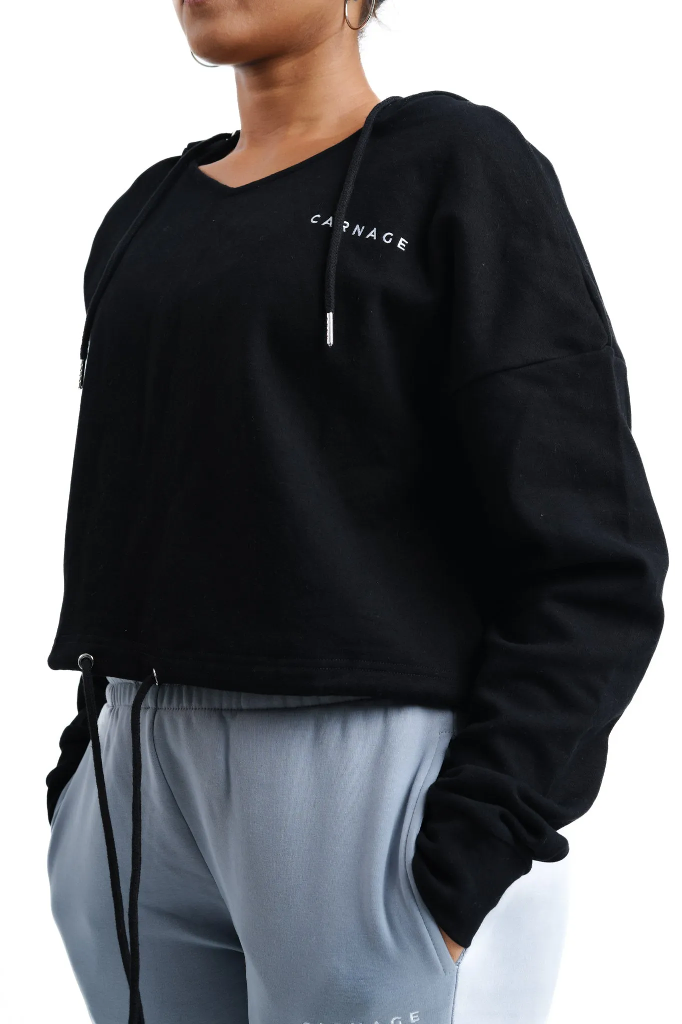 Women's Premium Crop Hoodie