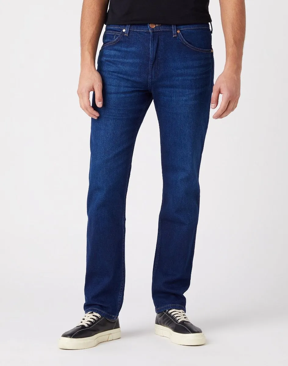 Wrangler Greensboro Straight Denim Jeans The Bulls Eye