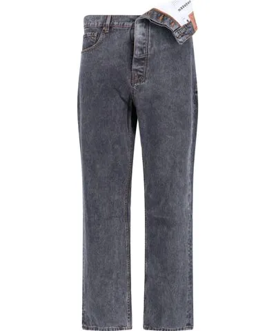 Y/Project 'Evergreen' Asymmetric Jeans