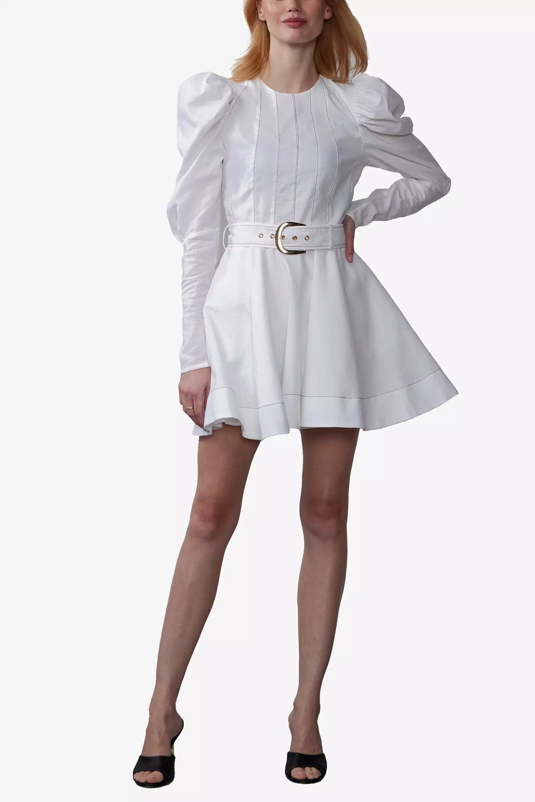 Zeta Puff Sleeve Dress